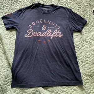 Doughnuts and Deadlifts Medium Shirt